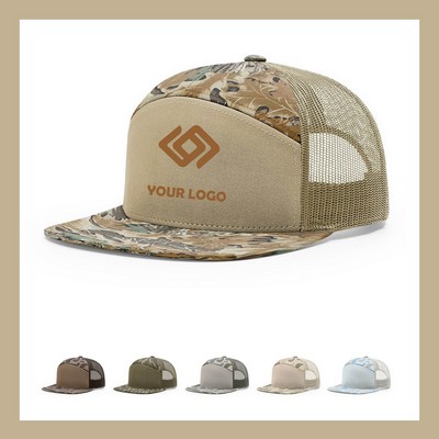 Camo Mesh Trucker Hat