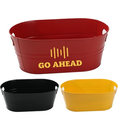 Ice Bucket Galvanized Tub