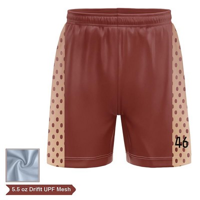 Unisex Training Shorts Sublimation UPF Mesh