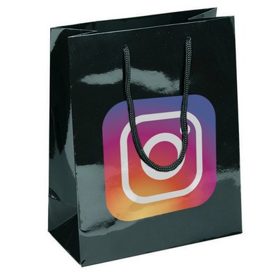 8 x 4 x 10 Custom Printed Gloss Euro Tote 100/ctn