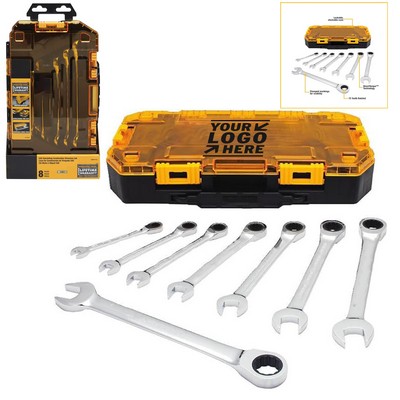 Tough Box SAE Ratcheting Combination Wrench Set
