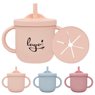 Multi-Functional Silicone Toddler Cup
