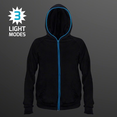 Blue Light EL Hoodies - BLANK
