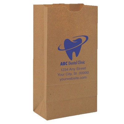 One Color SOS Kraft Paper Bags