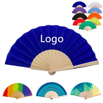 Wooden Folding Hand Fan