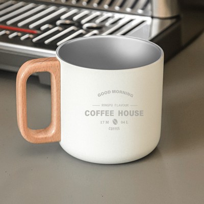 Double - Wall Stainless Steel Mug-400ml