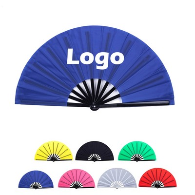 13" Plastic Frame Folding Fan