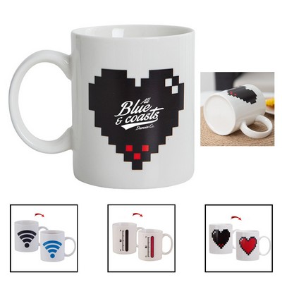 10 OZ Ceramic Heat Sensitive Mug