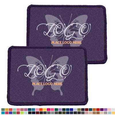 Embroidered Badge Cloth Patch MOQ100