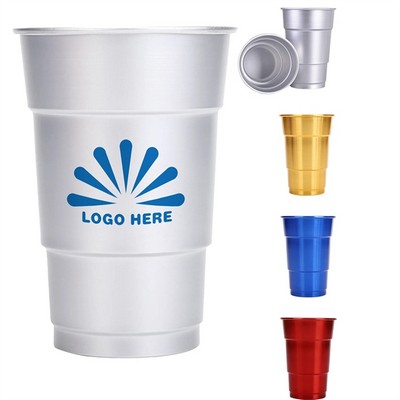 16 oz Recyclable Aluminum Pint Cup(Ocean)