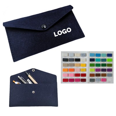 MOQ 10 pcs Felt Phone Pouch