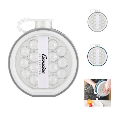2" 1 Portable Ice Ball Maker Bottle