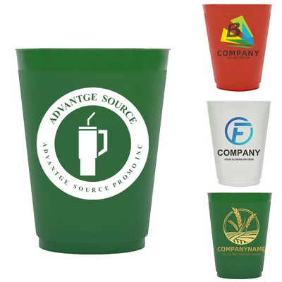 16oz Reusable Stadium Plastic Cup