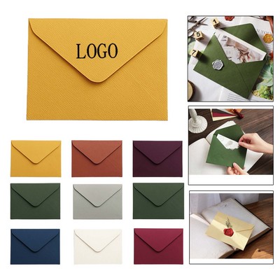 Vintage Linen Envelope Stationery Set