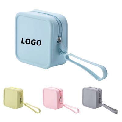 Portable Silicone Storage Bag Coin Purse
