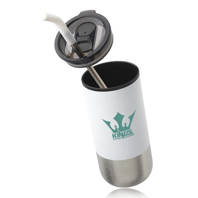 20 oz. Day Off Travel Mugs with Straw