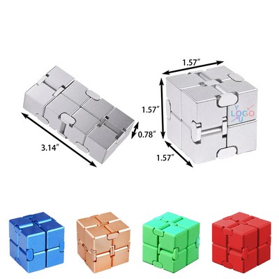 Personalized Metal Endless Cube