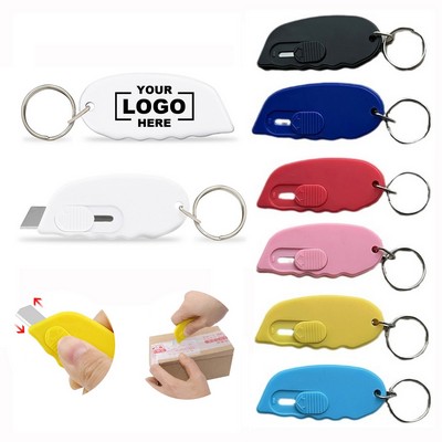Retractable Blade Keychain Knife
