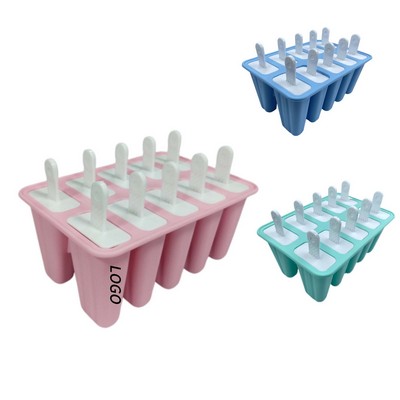 Silicone Popsicle Mold With 10 Cavities