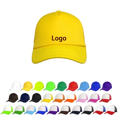 Mesh Foam Trucker Cap