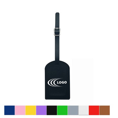 Premium Travel PU Leather Luggage Suitcase ID/Bag Tag
