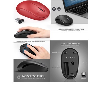 iBank® Wireless Mouse for Laptop, PC, Tablet, Computer and Mac