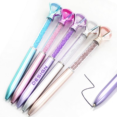 Large Diamond Shaped Ballpoint Pen