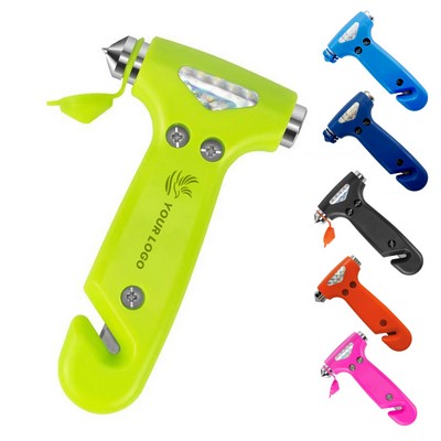 Multi-Functional Car Lifesaving Hammer With Tungsten Steel Tip