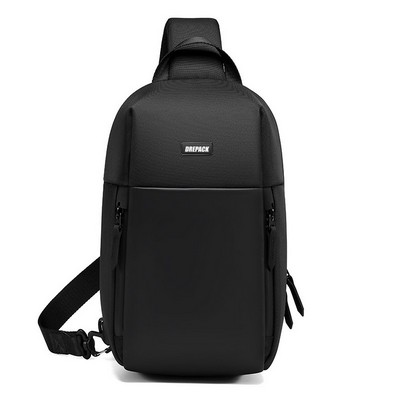 High-Quality Nylon Leatherette Crossbody Bag