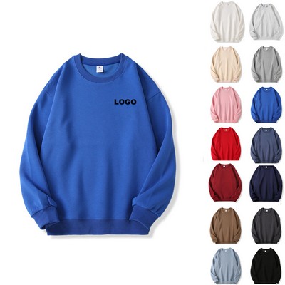 Unisex Oversized 320GSM Cotton Crewneck Sweatshirt