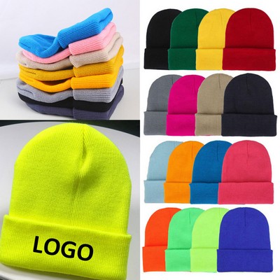 Unisex Winter Knitted Beanies