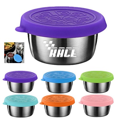 1.6oz Leakproof Stainless Steel Dressing To-Go Container