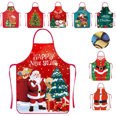 Christmas Apron Grinched Christmas Decorations for Kitchen Accessories