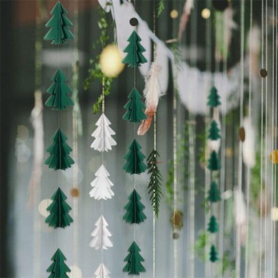 3D Mini Christmas Flag Ornament