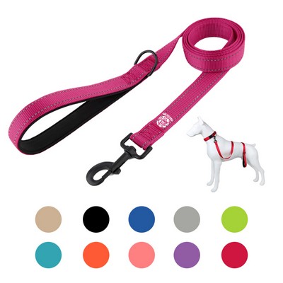 Heavy fixed Reflective Nylon Dog Leash/Ropes