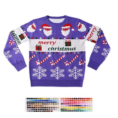 Custom Christmas Knit Ugly Sweater