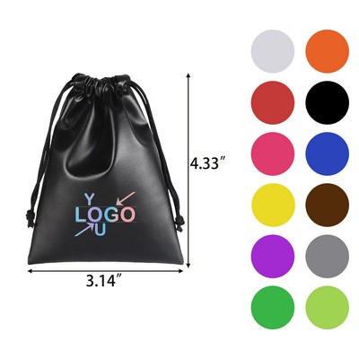 Pu Leather Cinch Bag