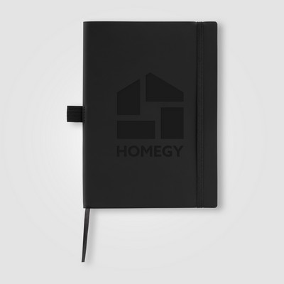 Hemingway Recycled Soft Cover Journal - A5 5.5'' x 8.3'' - Silkscreen