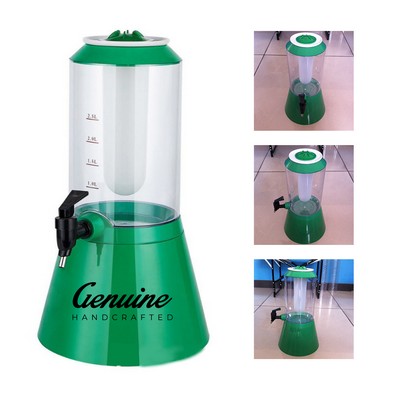 2.5L Clear Beverage Tower Dispenser