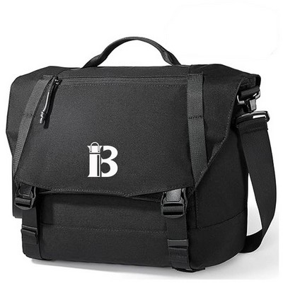 Large Capacity Nylon Messenger Bag w/ Handle