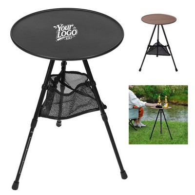 Net Pocket Fold Camping Table