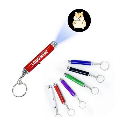 Branded Mini Projector Keychain
