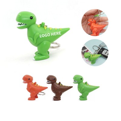 Roaring Dino LED & Sound Keychain