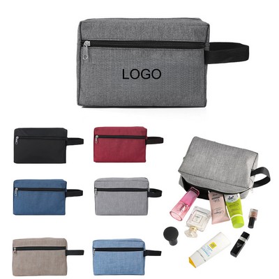 Portable Waterproof Durable Travel Cosmetic Bag With Handle