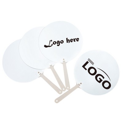 Custom Full Color Plastic Hand Fan