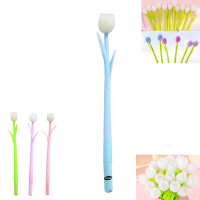 Silicone Color Changing Flower Pen