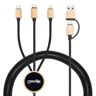 Bamboo Charging Cable