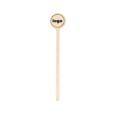 Custom Laser Printed Wooden Coffee Stirrers for Branding and Promotion