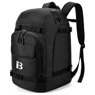 Dry Wet Separation Backpack w/ Shoe Compartment