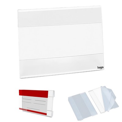 Premium Clear Acrylic Wall Mount Sign Holder 17" x 11"